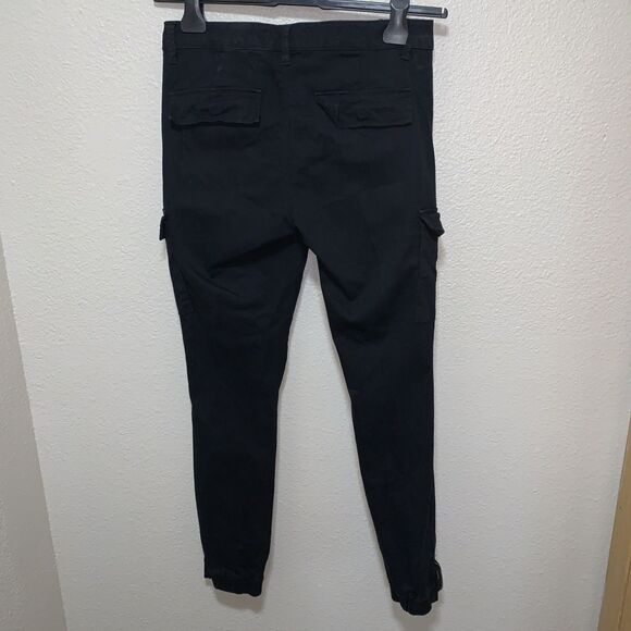 Kardashian Women’s Kim Curvy Skinny Jeans Size 8 Black Mid Rise - Picture 3 of 6